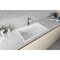 Ruvati 27 x 20 inch Drop-in Topmount Granite Composite Single Bowl Kitchen Sink Arctic White RVG1027WH - alternate 4